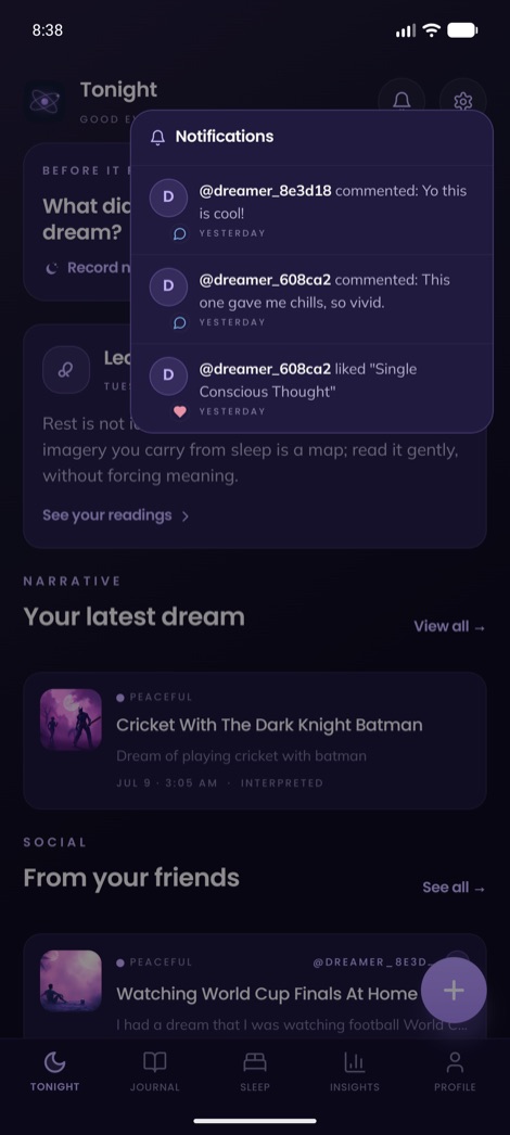 Notifications